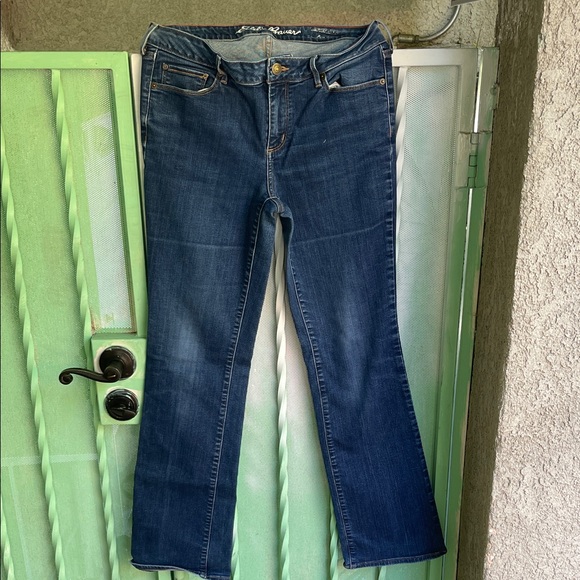 Eddie Bauer Dark Blue Boot Cut Jeans - Picture 1 of 2